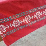 Old tablecloth