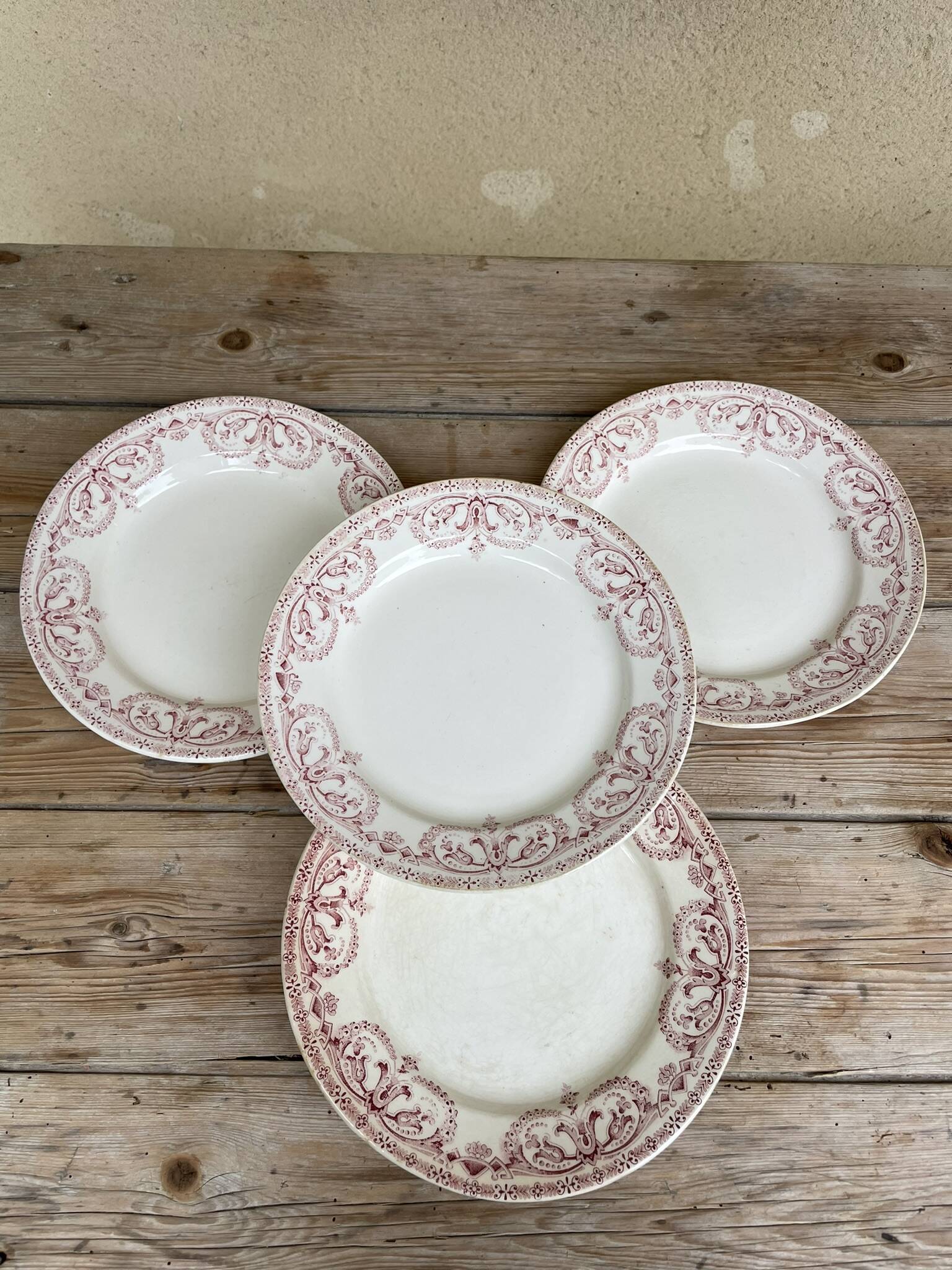 4 flat iron earth plates HBCM