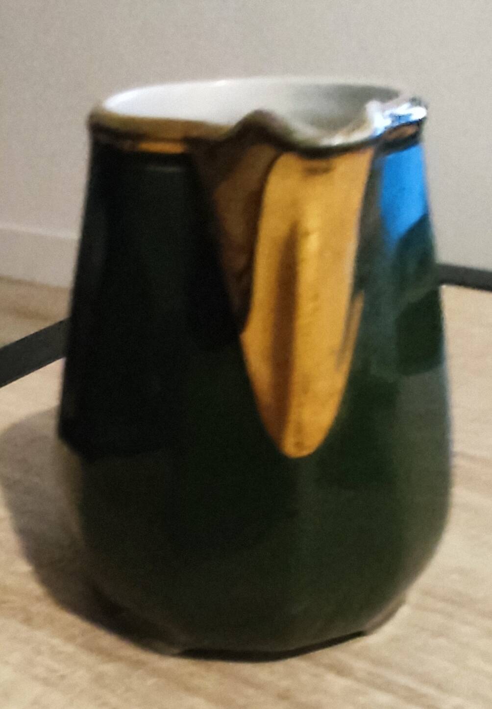 Empire green bistro water carafe and milk jug