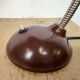 Vintage Brown Bakelite Gooseneck Table Lamp, 1950s
