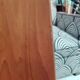 Pair of Scandinavian chairs with round seats, 1950s