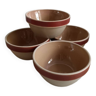 Gien stoneware bowl set