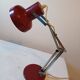 Lampe Vintage Fer Métal chromé