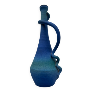 Vase céramique dégradé - bleu