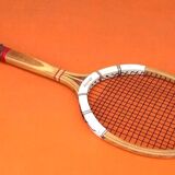 Dunlop maxply wooden tennis racket