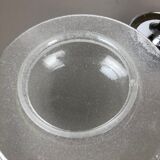 Cone Ice Glass Bubble Wall Light Made by Hillebrand Leuchten, Germany