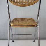 Rattan folding chair 1970