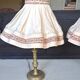 Lampes France 50'S Shabby décoration Pied de lampe en bronze