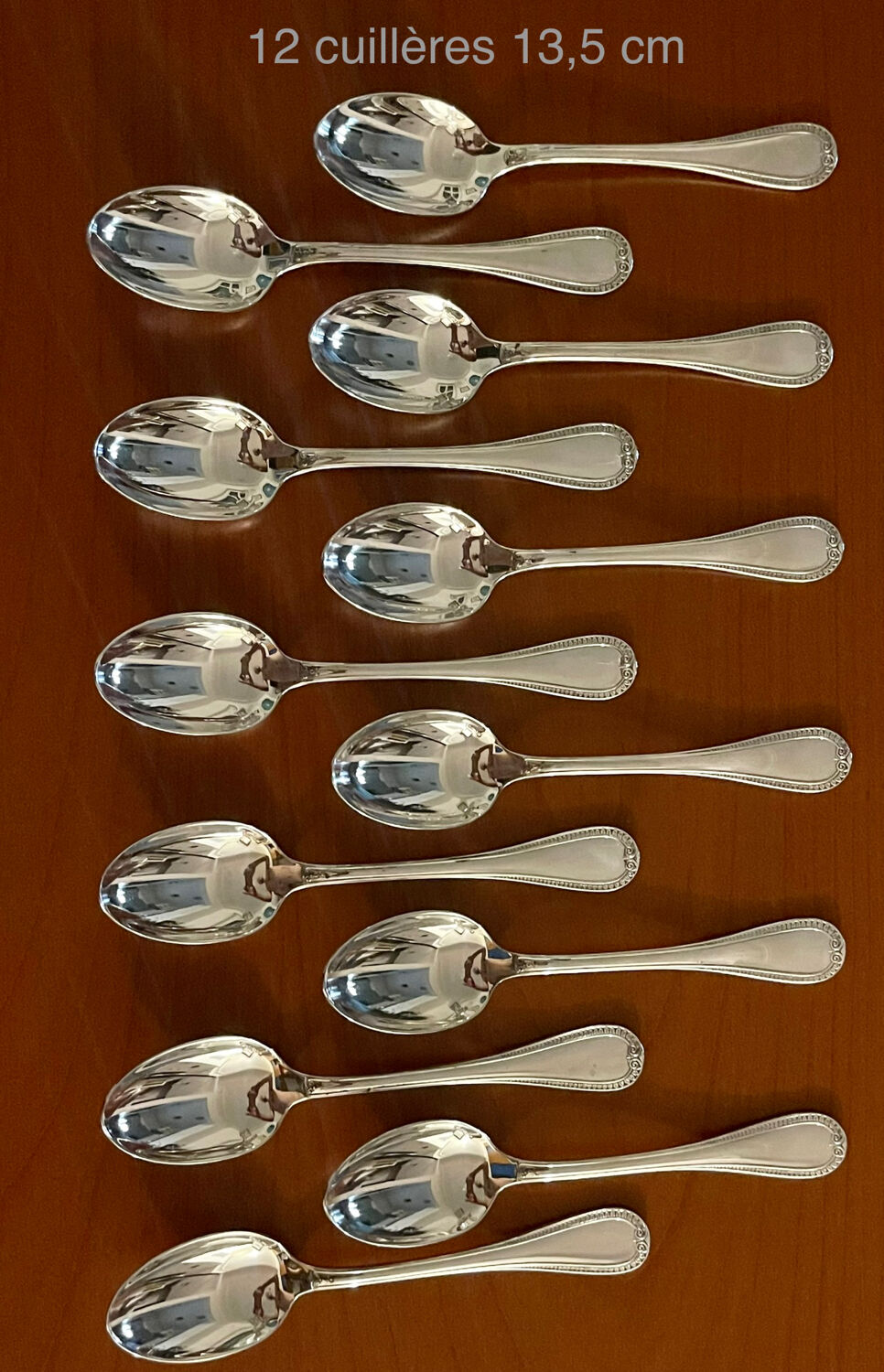 Christofle Malmaison cutlery 49pieces very good condition silver metal