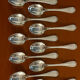 Christofle Malmaison cutlery 49pieces very good condition silver metal