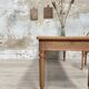 Solid wood farmhouse table