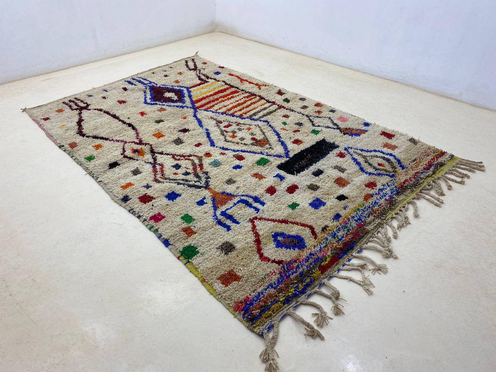 Handmade Moroccan rug high quality 3x2 m