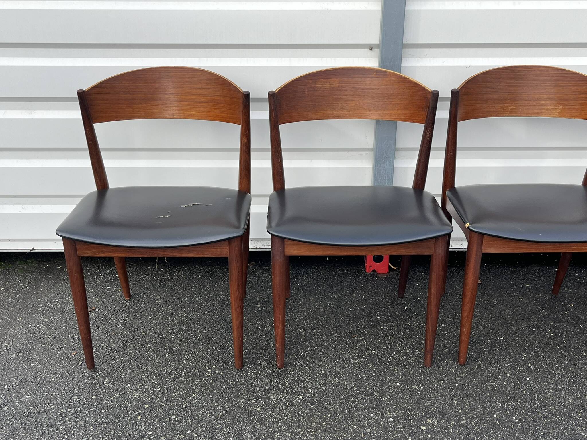 6 Chaises scandinaves JYDSK Møbelindustri
