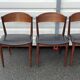 6 Chaises scandinaves JYDSK Møbelindustri
