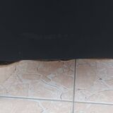 Art Deco period leather armchair