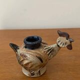 Zoomorphic candle holder La Borne