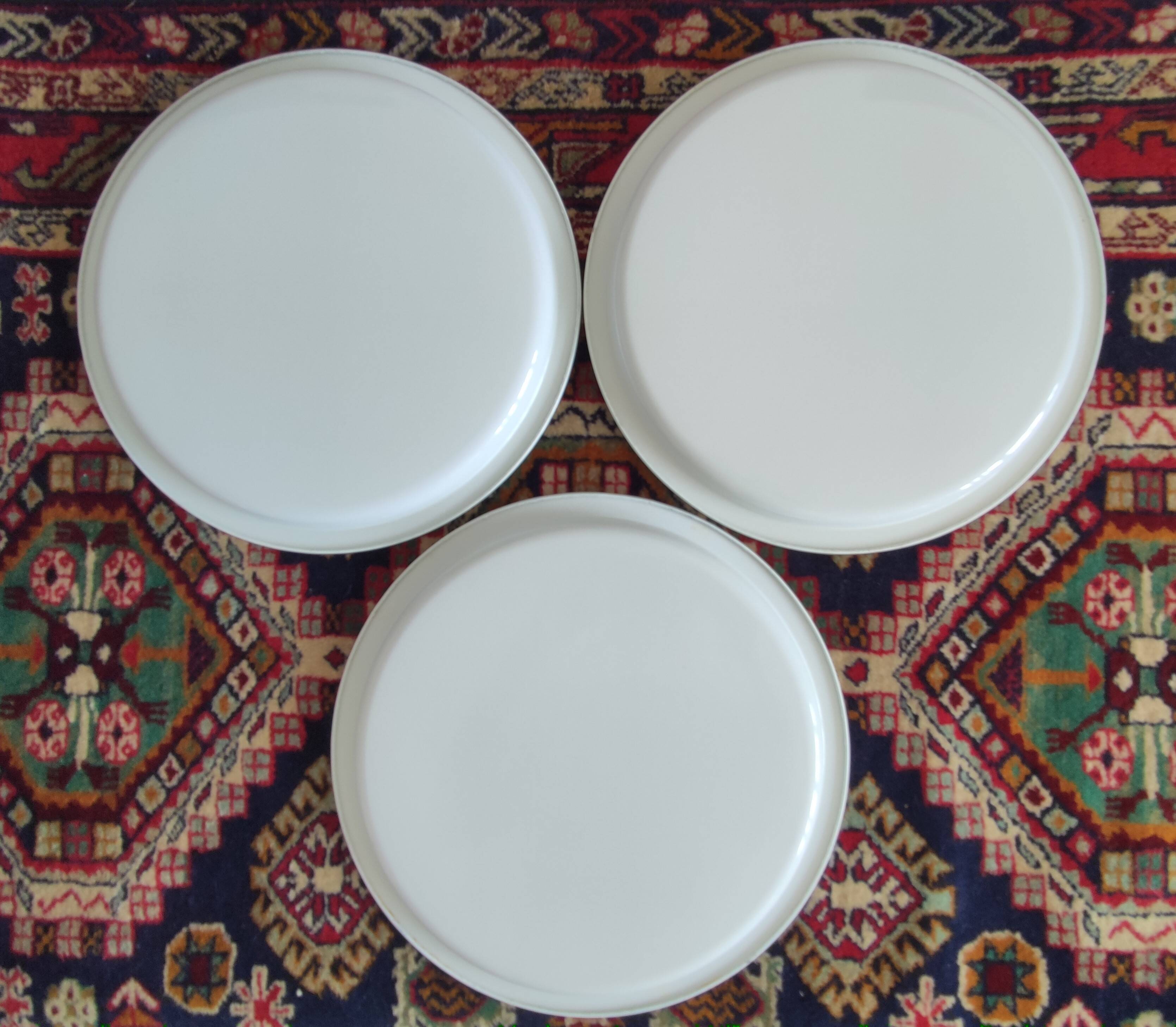 Set of 3 vintage kronenbourg serving dish 1970-80 tbe