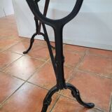 Bistro table with marble top