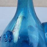 Blue decorative pitcher