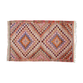 Anatolian handmade kilim rug 305 cm x 181 cm