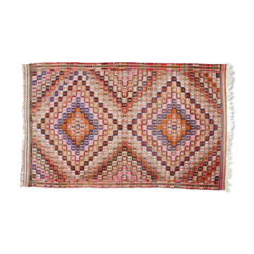 Anatolian handmade kilim rug 305 cm x 181 cm