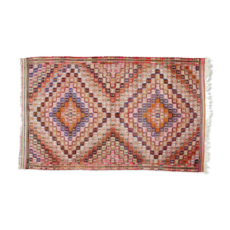 Anatolian handmade kilim rug 305 cm x 181 cm
