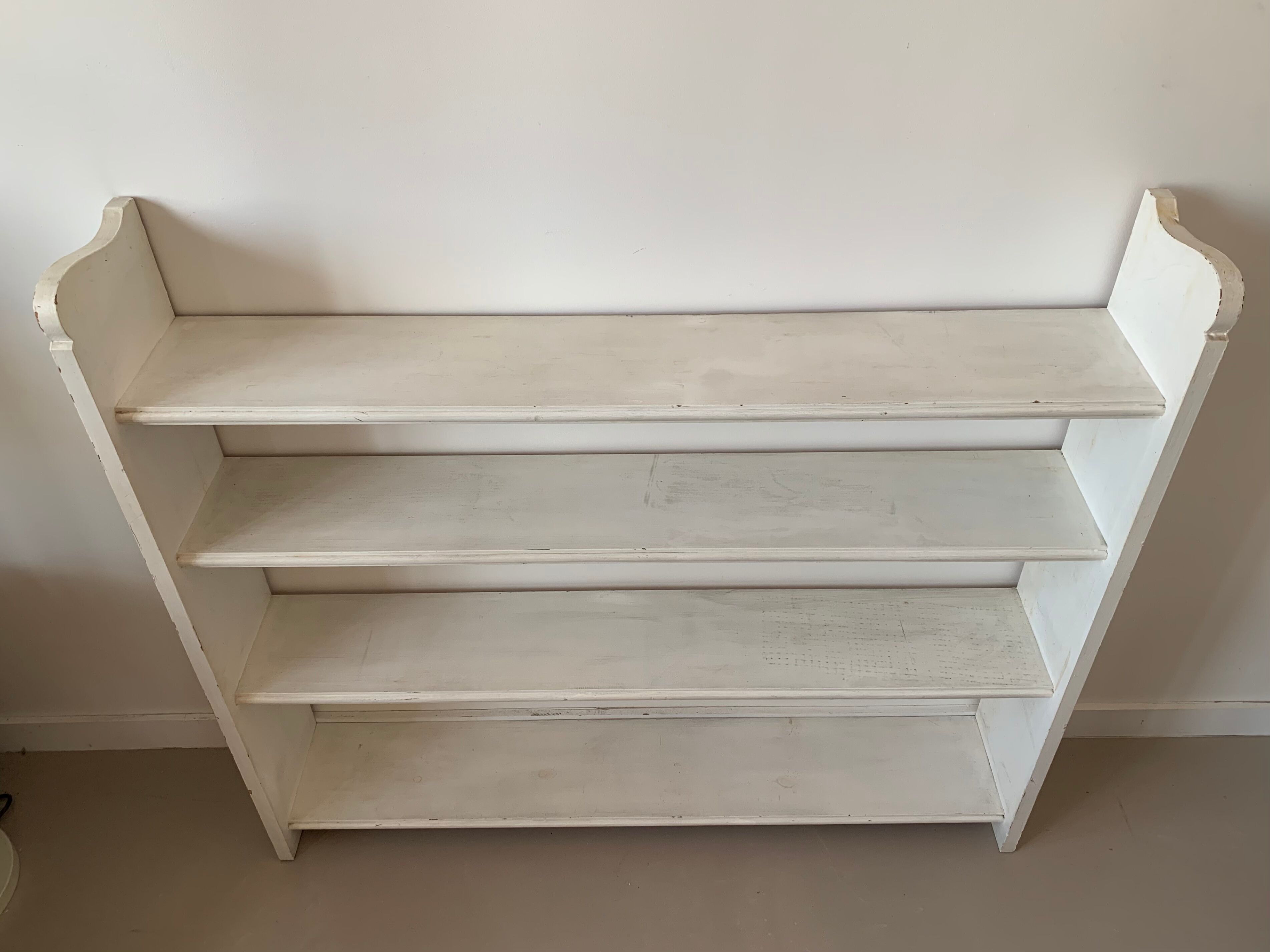 Antique solid wood shelf