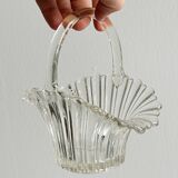 Small glass basket