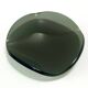 Thick Dark Green Glass Centerpiece / Trinket Bowl attr. to Fontana Arte, It