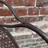 Fauteuil de jardin ancien Napoléon III vers 1880