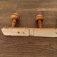bamboo style wooden hook 5 supports