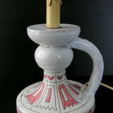 Vintage ceramic lamp foot 1950