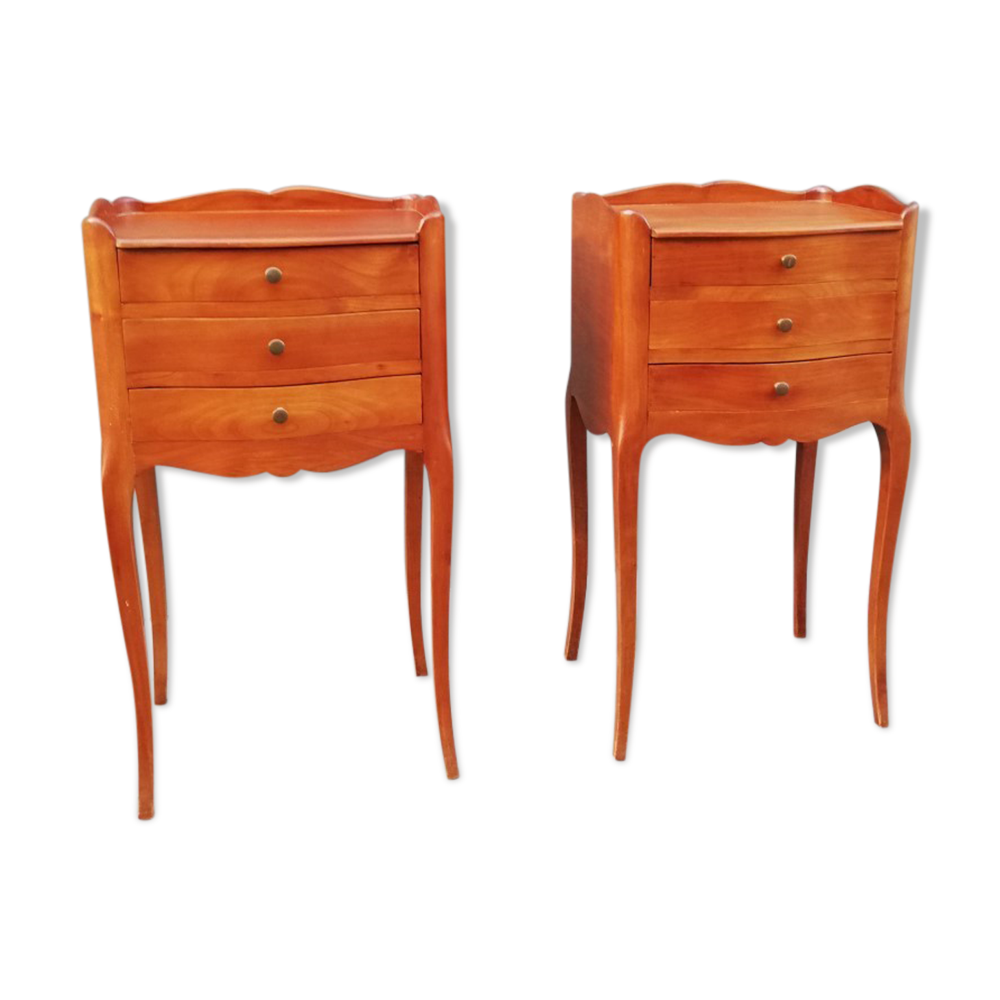 Pair of Louis XV style bedside tables