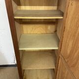 Armoire parisienne en bois vintage