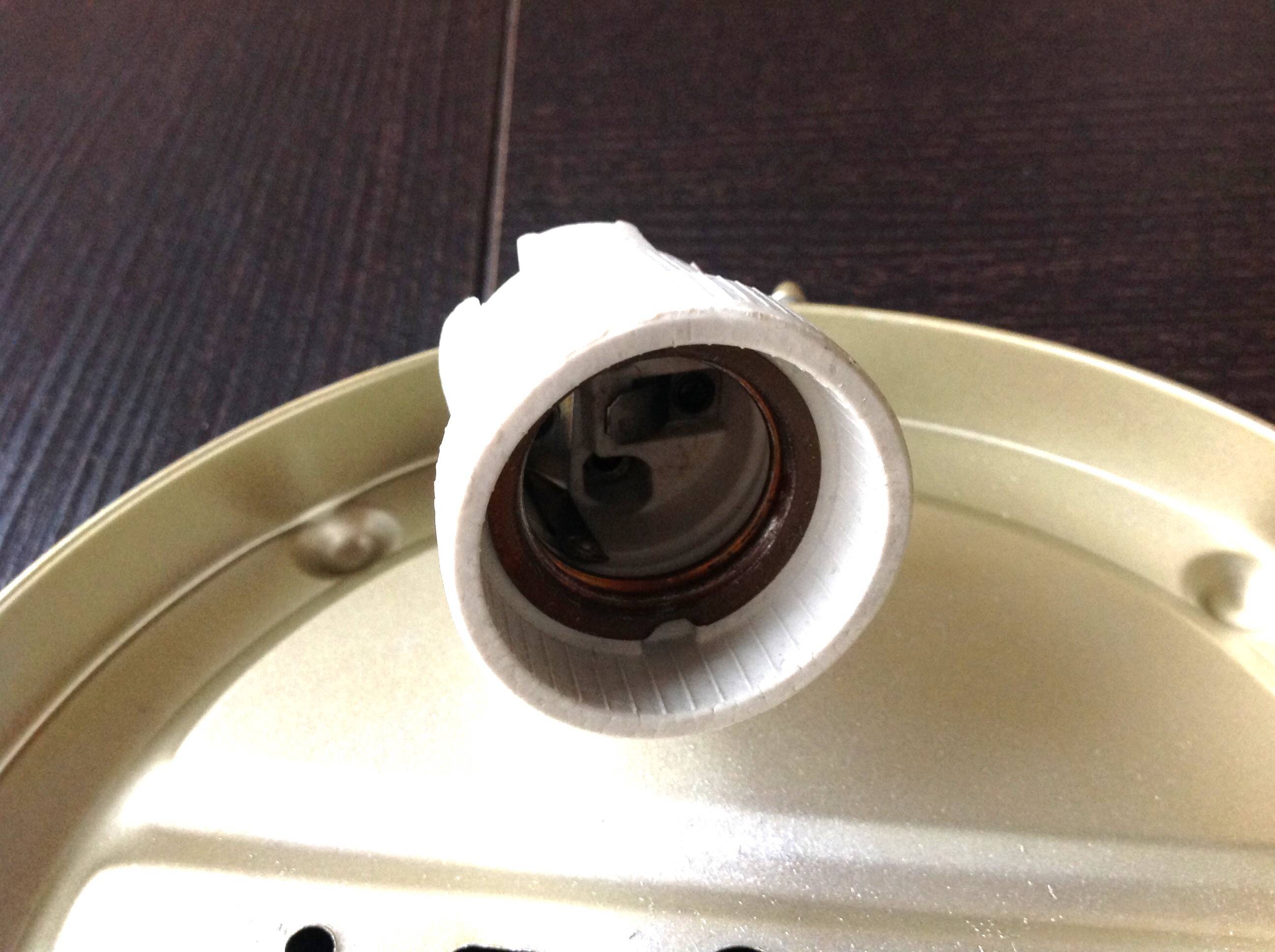 Amber glass ceiling rose by Limburg / vintage 1960s