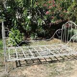 Wrought iron bed