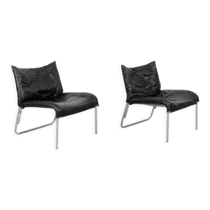 Paire de chauffeuses - chez