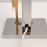 Vintage heron lamp 1970