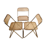 Plia chairs by Giancarlo Piretti for Castelli
