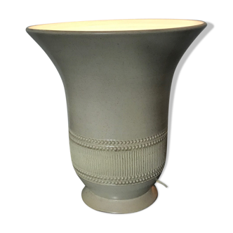 Ceramic tulip lamp