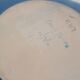 Plat vide-poches coquille bleue