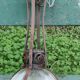 Art Deco holophane pendant chandelier