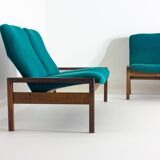 Rare mid-century sitting corner by Georges van Rijck, 1960s Belgium