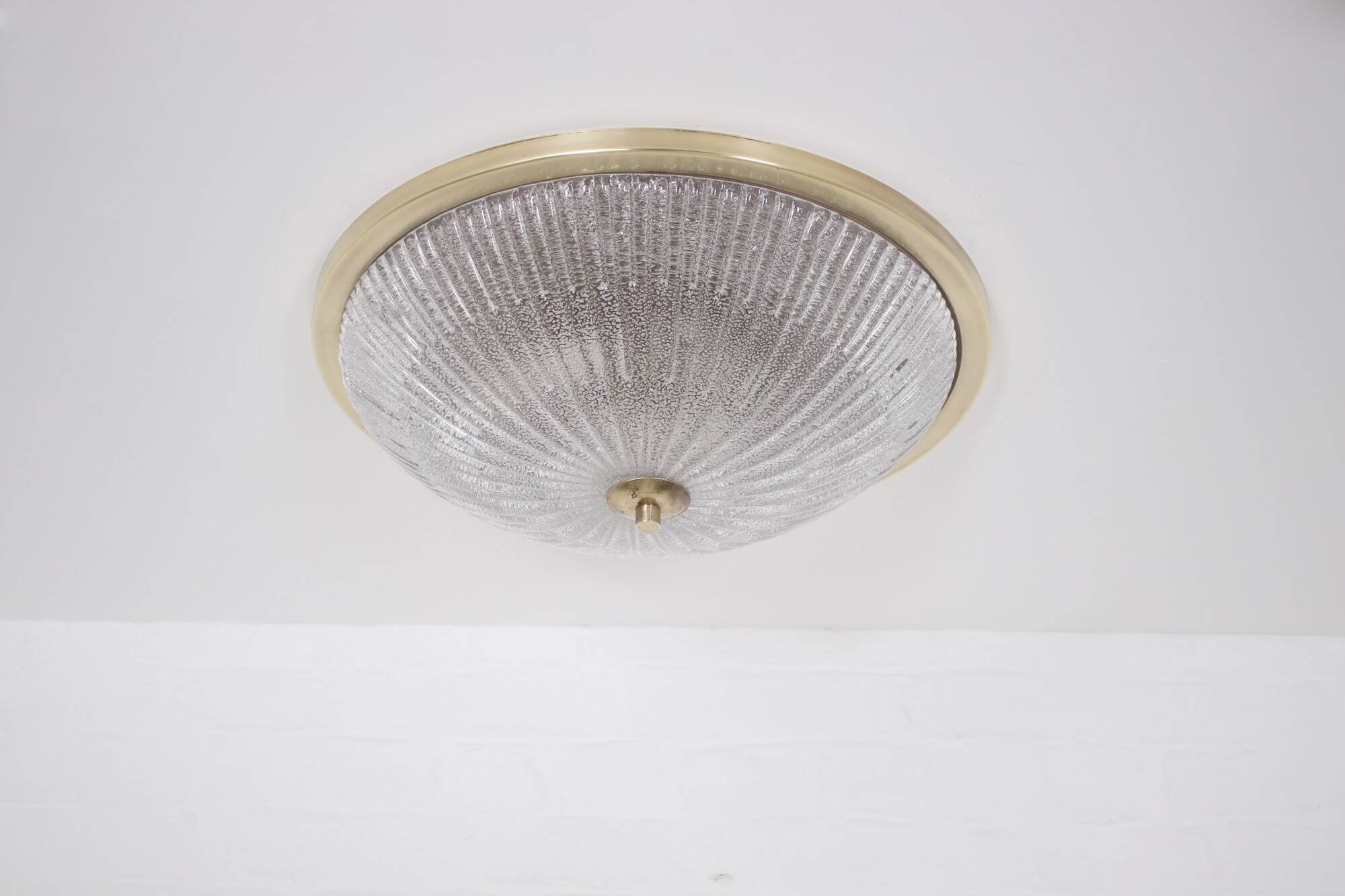 Large Murano ceiling light.