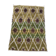 Tapis berber boucherouite marocain 210x148 cm