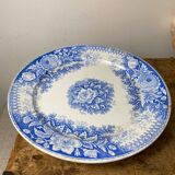 Ancien plat en faïence Sarreguemines