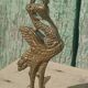 Bougeoirs anciens en bronze