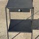 Side Table or Nightstand — Jacques Adnet Style — French Design 1950