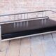 Sofa Bauhaus en acier chromé et cuir, tchèque, années 1930