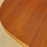 Oval baumann table with extensions from the 60